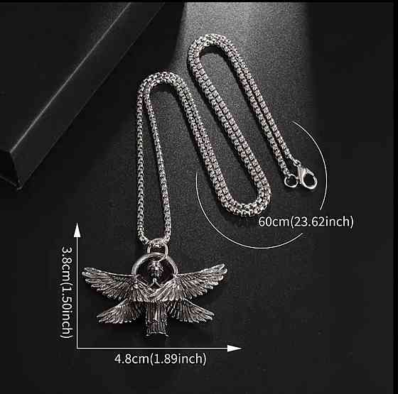 Підвіска ангел-охоронець з крилами – кулон-оберіг на ланцюжку Київ