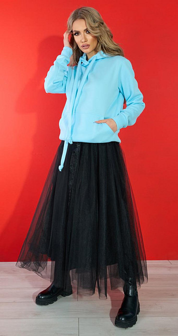 Модний світшот з капюшоном (50-52) Київ - фото 2