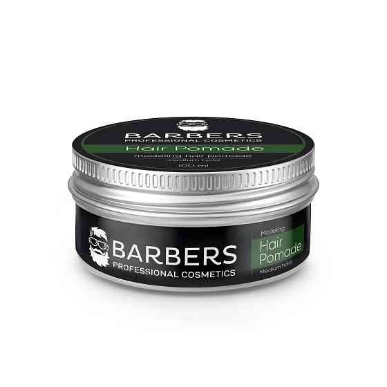 Помада для волос Barbers Modeling Hair Pomade Medium Hold 100 мл Киев