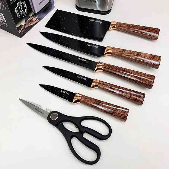 Набір ножиків для кухні, Набір ножів для гурманів і кулінарів Товари кухні ножі SC-95 Івано-Франківськ