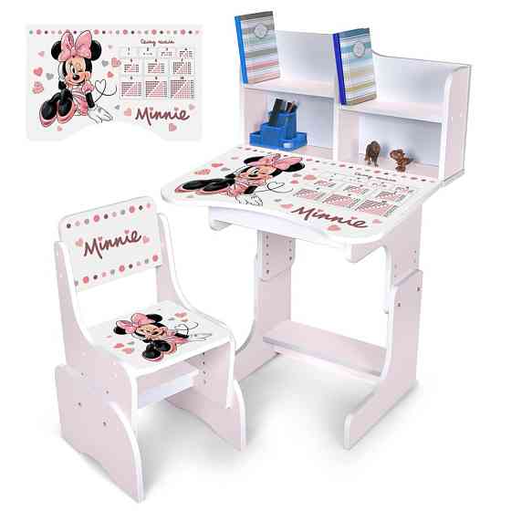Дитяча парта N 2071-21-7 висота 3 положення, зі стільчиком Вінниця