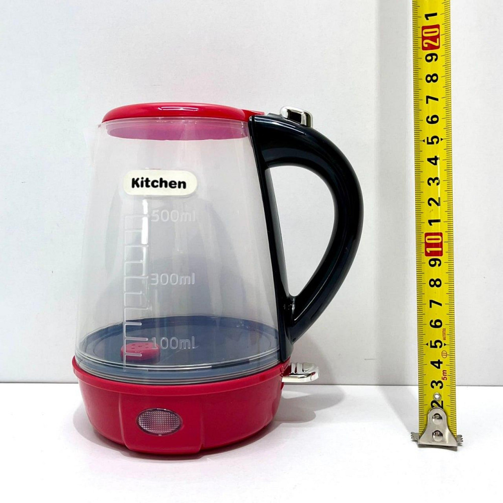 Чайник іграшковий музичний з підсвічуванням Червоний (86021) Чернігів - фото 3