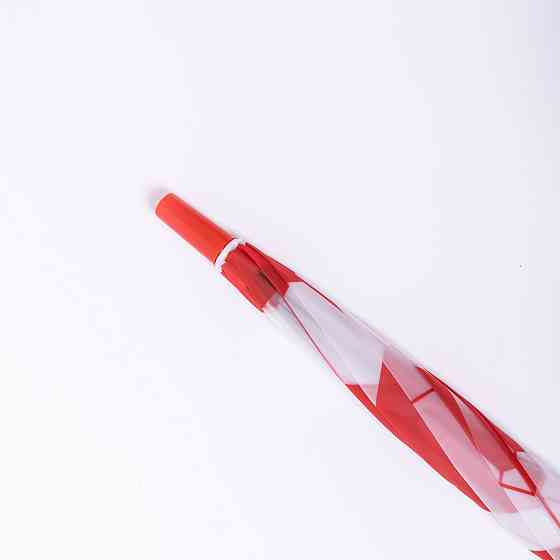 Детский полуавтоматический зонт-трость красный 82 см Киев