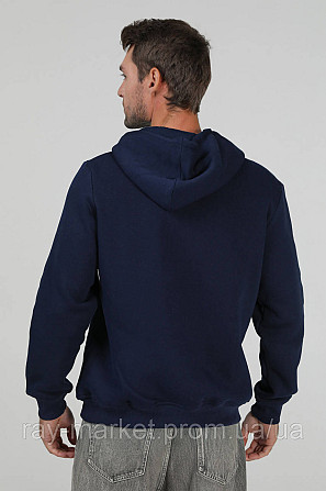Набір чоловічий худі утеплене 2шт RAY BASIC Темно-синій/ Чорний (U0401M-Navy Blue-Black) Київ - фото 8