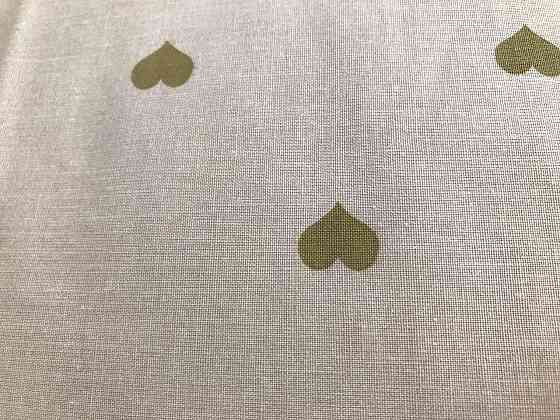 Наволочка Ecotton 40х60 із бязі кремового кольору із сердцями Коломия