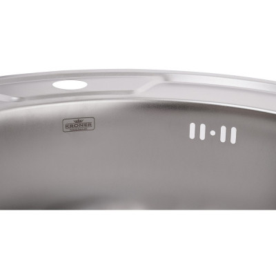Мийка кухонна Kroner Satin-490 06160 (CV022764) Вінниця - фото 4