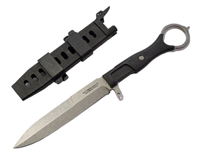 Нож охотничий Ext. Ratia 331 Black Днепр - изображение 4