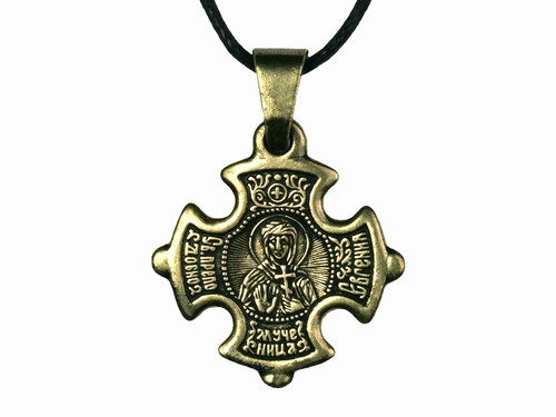 Нательная иконка кулон Евгения Киев - изображение 1