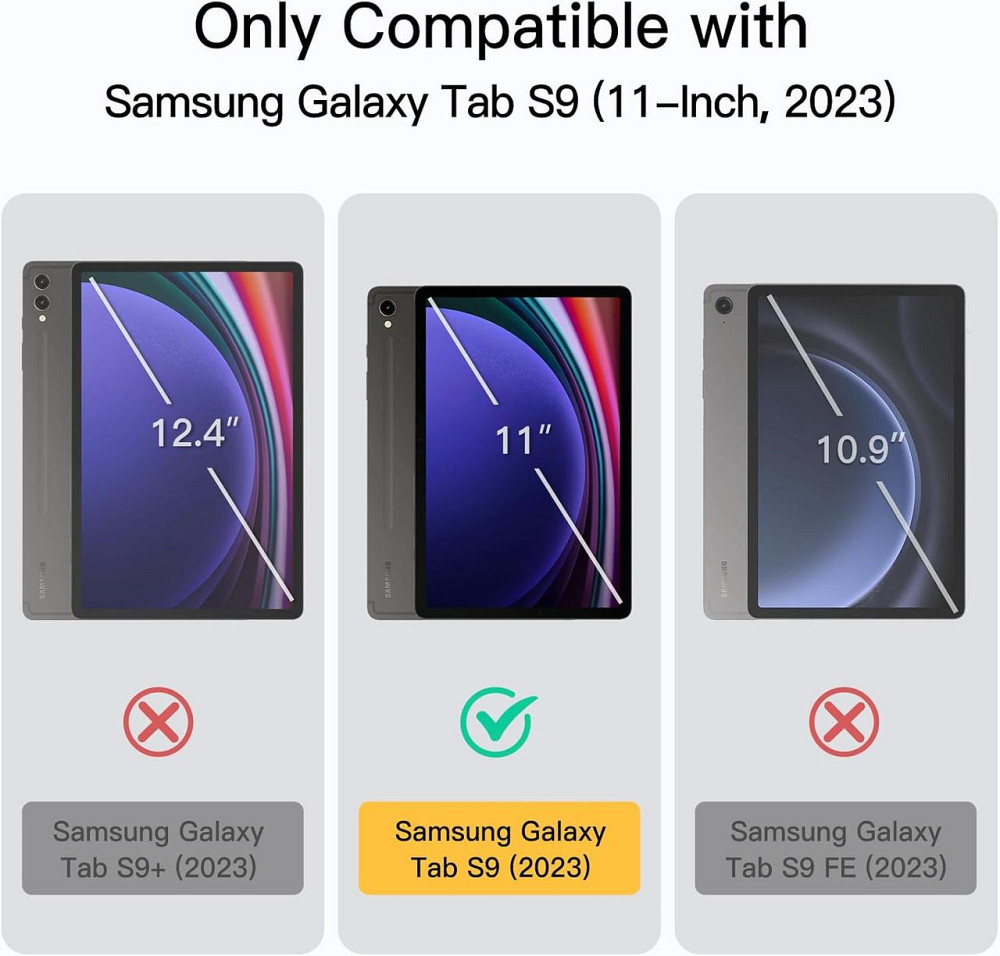 Чехол-книжка для Samsung Galaxy Tab S9 11.0