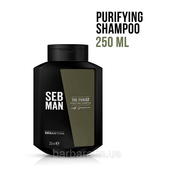 Чоловічий шампунь проти лупи THE PURIST Anti-dandruff Shampoo 250 ml Київ - фото 1