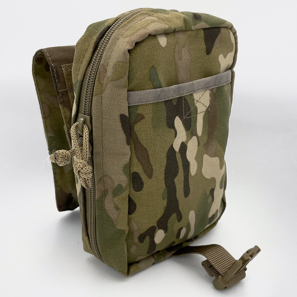 Тактична армійська аптечка IRR Cordura 500D Мультикам (coyote) утилітарний, медичний підсумок Запоріжжя - фото 7
