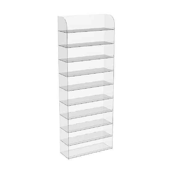 Подставка витрина EKOSTAR 10 полок 610х200х1500 Киев