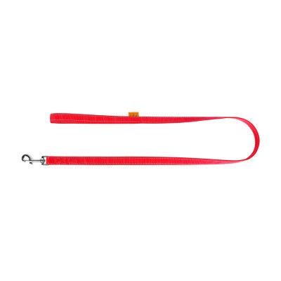 Поводок для собак Dog Extreme из нейлона двойной Ш 25 мм Д 122 см красный (42993) Винница - изображение 3