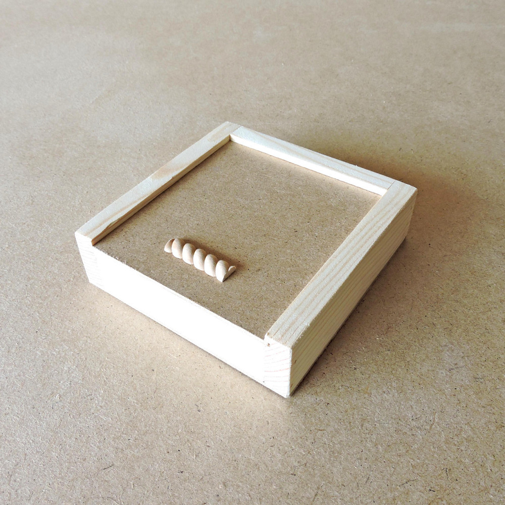 Пенал дерев'яний "Конвалія" 15х15х4см Миколаїв - фото 1