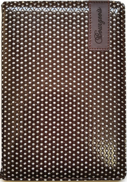 Блокнот А6 "Bourgeois" 80 арк, клітинка, шкірзам обкл, 9261, шт Київ - фото 1