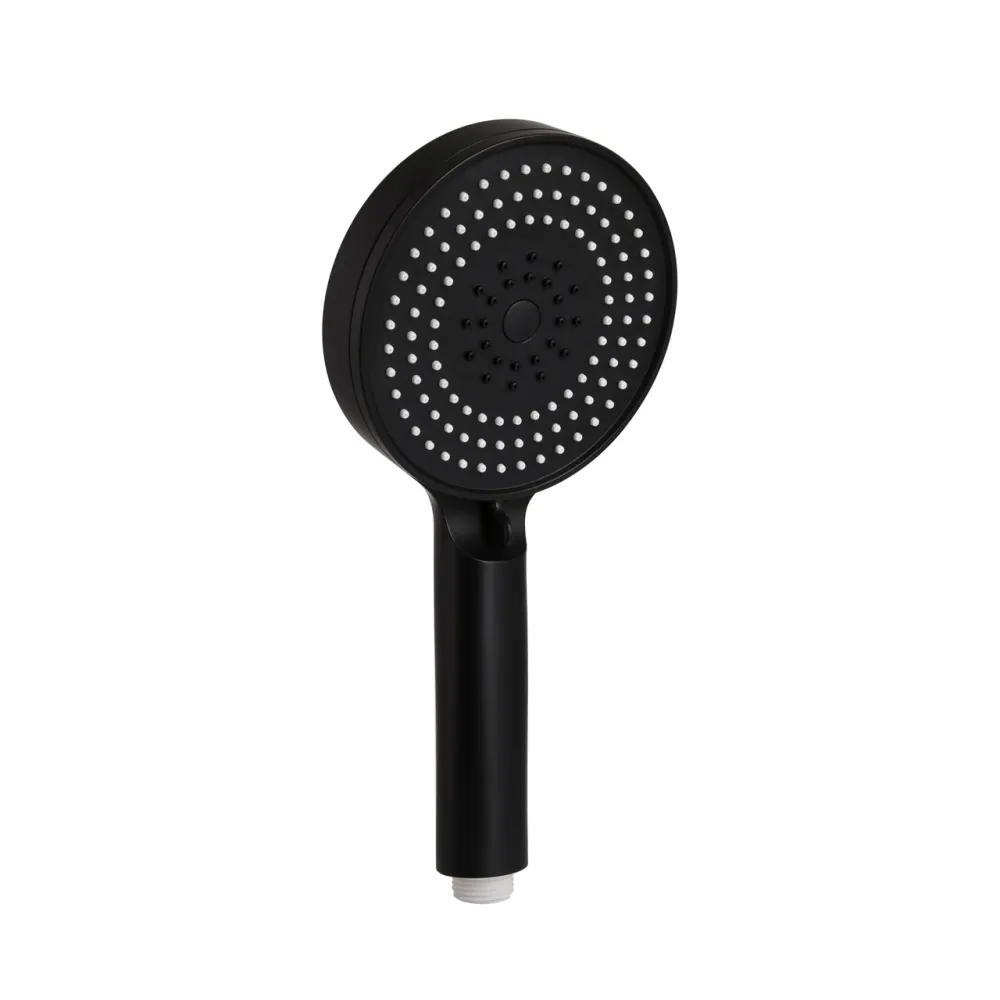 Лійка для ручного душу Qtap Rucni D 130 мм округла QTRUC125BLM45951 Black Matt Київ - фото 5