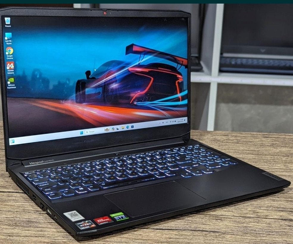 Ноутбук: Lenovo Gaming 3 /120Hz./ Ryzen 5 -5600H/ 16Gb/ 512SSD/ RTX3050. Киев - изображение 1