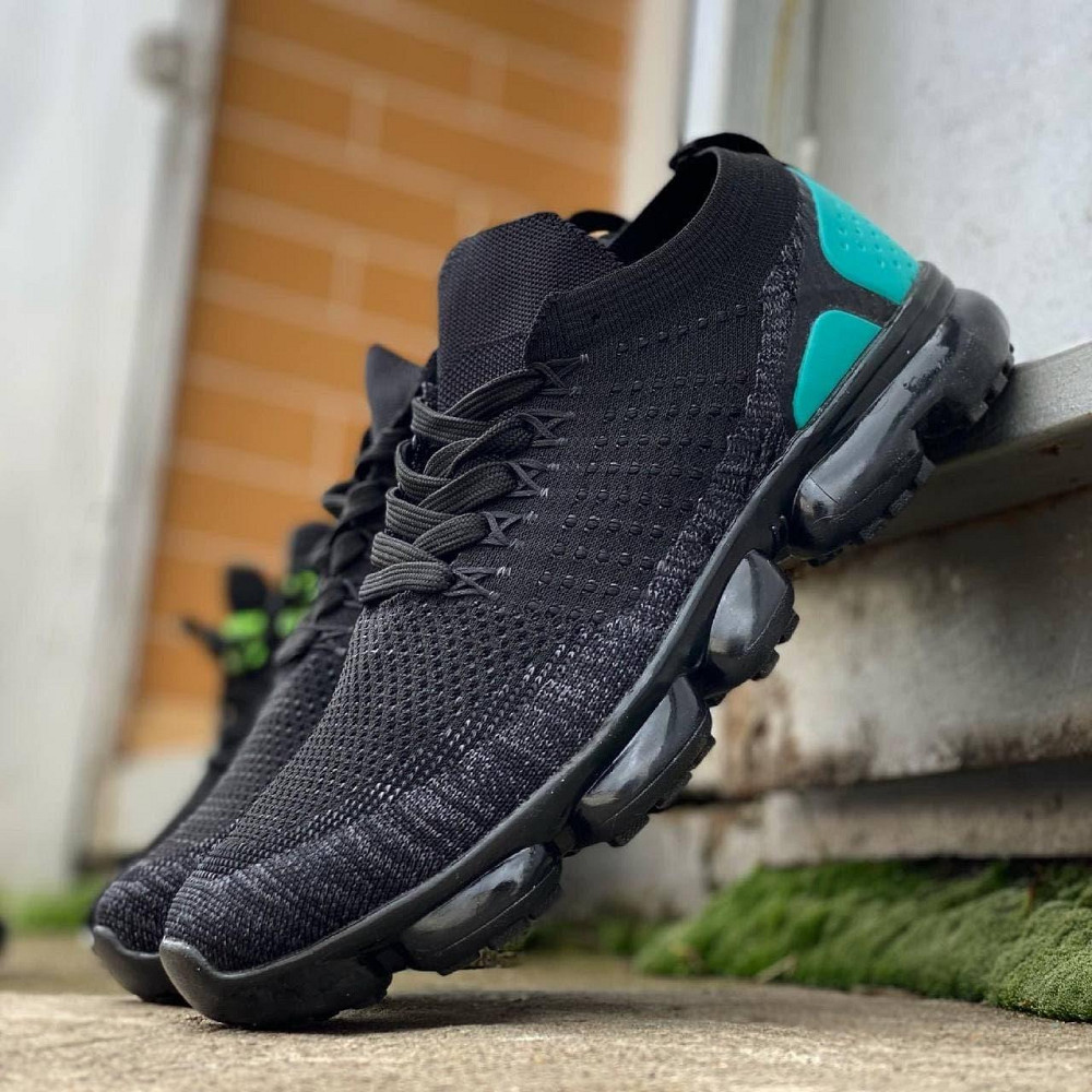 Кросівки в стилі N!ke VaporMax Чорні Чоловічі Чорні (розміри: 42) - 801 Дніпро - фото 7