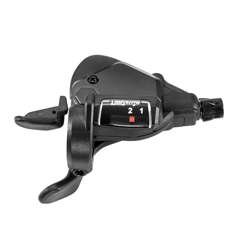 Манетки MicroSHIFT 2x9s (пара) с индикатором, тросики L2140/1700 Львов - изображение 2