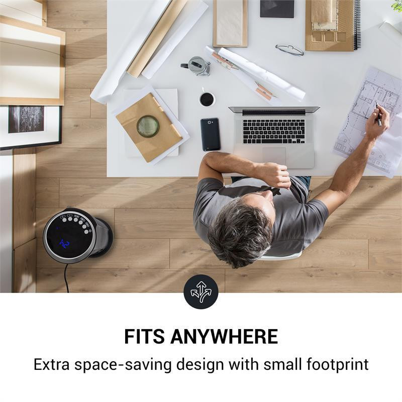 Башенный обогреватель Heat Spire 1200/2000 Вт 8-часовой термостат с таймером черный 1200/2000 Вт (Германия, Ровно - изображение 3