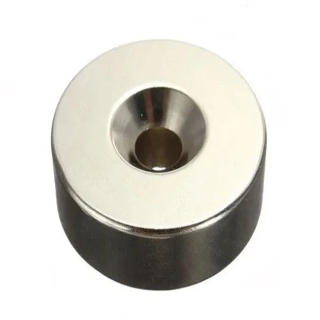 Набір з 10 неодимових магнітів з отвором 3 мм Київ - фото 4