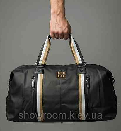 Мужская брендовая дорожная, спортивная сумка HUGO (29001) Киев