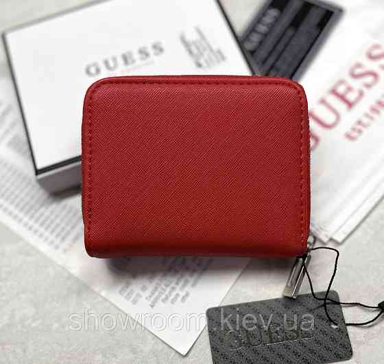 Жіночий маленький гаманець Guess (1211-1) red Київ