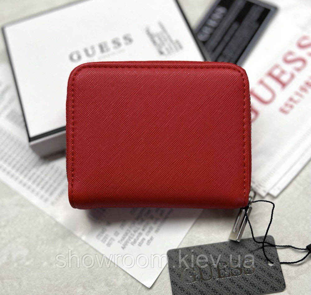 Жіночий маленький гаманець Guess (1211-1) red Київ - фото 2