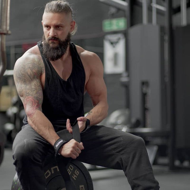 Лямки для тяги RDX W1 Gym Single Strap Camo Gray Plus Луцьк - фото 4