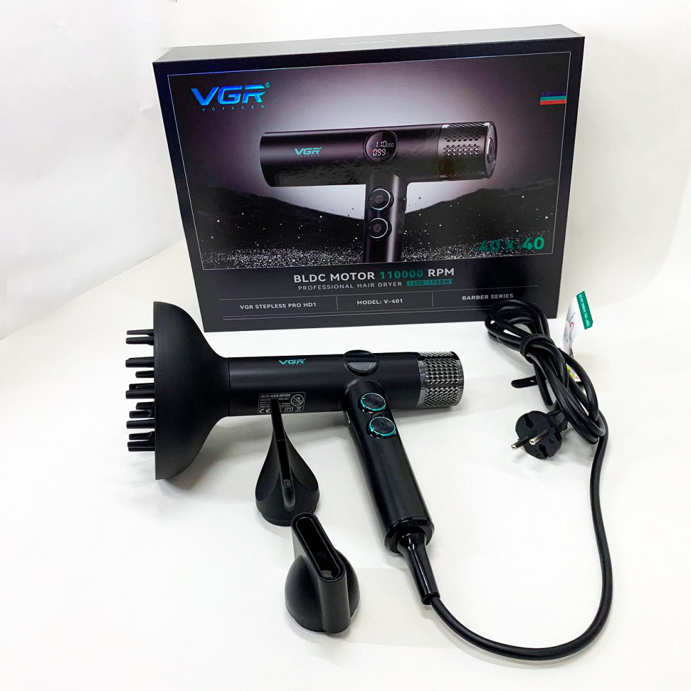 Фен професійний домашній для волосся, Фен-стайлер для сушіння волосся, Хороший потужний фен RS-86 Львів - фото 10