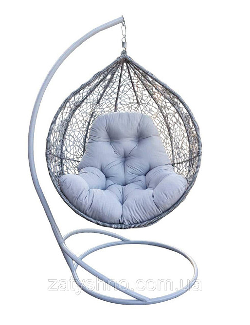 Підвісне крісло Кокон з подушкою Київ - фото 1