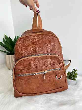 Рюкзак городской молодежный женский коричневый Киев