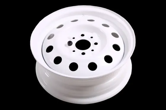 Диск колесный 2112 ДК белый в уп. (со штуцером) Винница