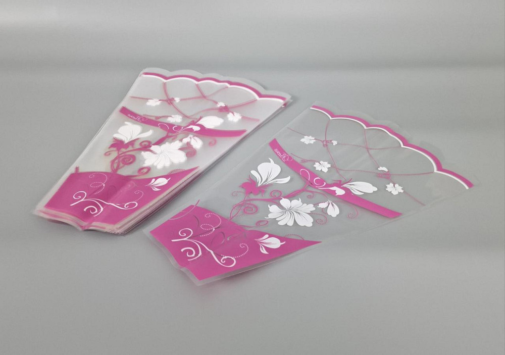 Упаковка конус под цветы h40/10низ/30верх