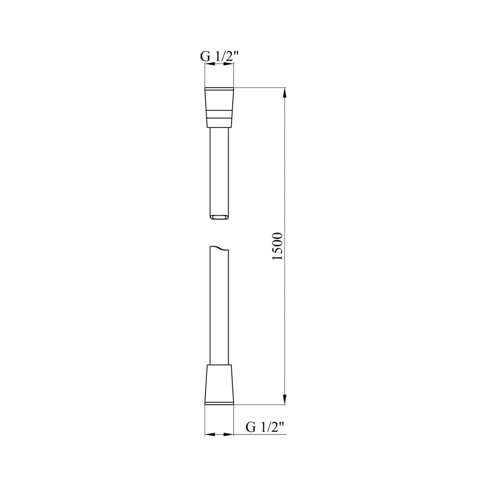 Шланг для душа Kroner Element 2860912915Z-3801 Киев - изображение 2