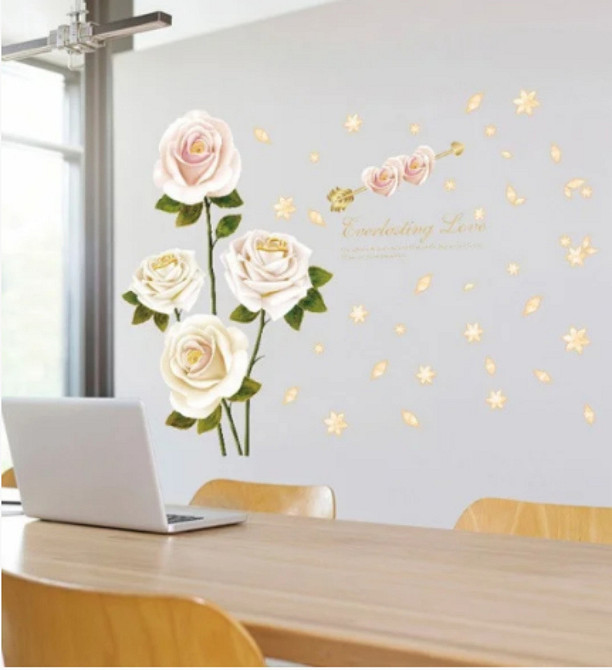 Наклейка декоративна Троянди Київ - фото 5