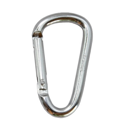 Карабин туристический Tramp Набір 10 шт без муфти 6 cм Silver (UTRA-300-silver) Винница - изображение 1