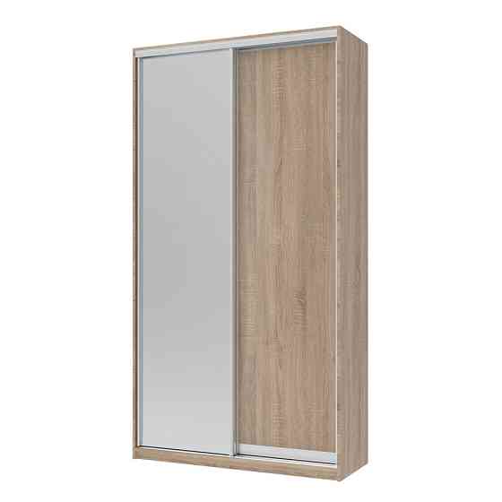 Шафа-купе двохдверна Doros Сіті Лайт 120х60х225 см Дуб сонома/1 Дзеркало (DRS-011081) Дніпро