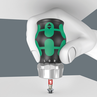 Викрутка з тріскачкою Wera з магнітним тримачем 1/4'' магазин з бітами в ручці PH/HEX/Torx 05004185001 Одеса