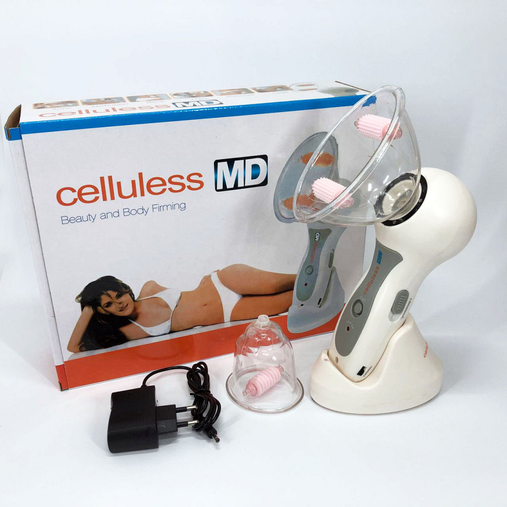 Масажер вакуумний антицелюлітний Celluless MD NEW вакуумно-роликовий ефективний масажер Целюлес SP-92 Київ - фото 7