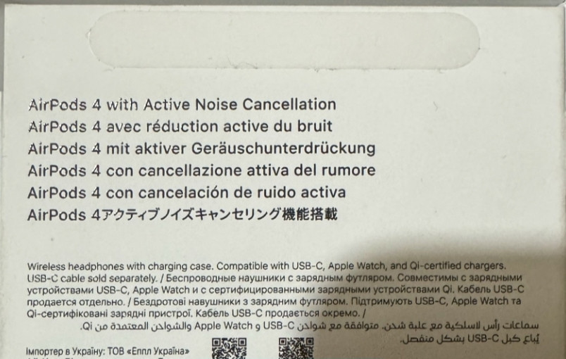 Наушники AirPods 4 Київ - фото 2