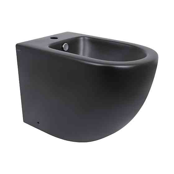 Біде підлогове Qtap Robin 565x360x405 Matt black QT13442141CMB Київ