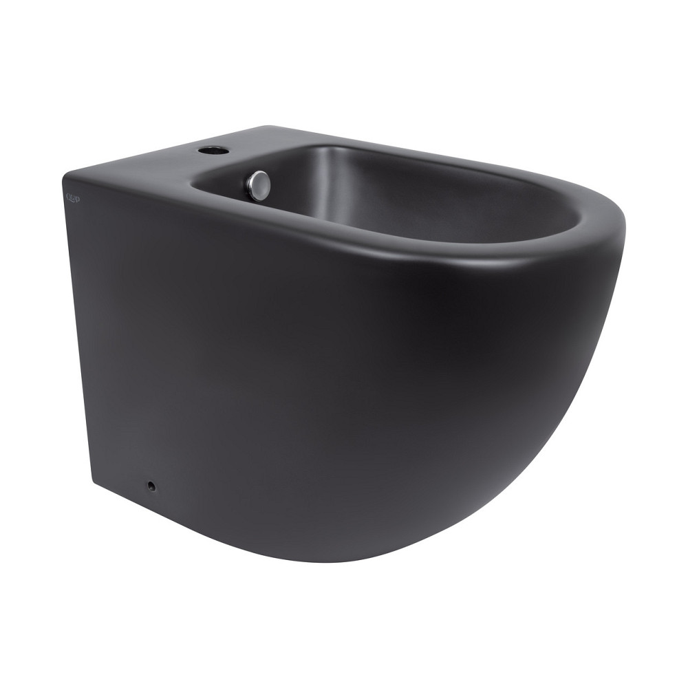 Біде підлогове Qtap Robin 565x360x405 Matt black QT13442141CMB Київ - фото 1
