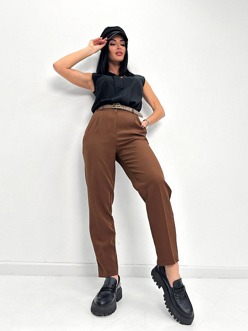 Класичні вкорочені брюки "Prime" оптом | Норма Київ - фото 10