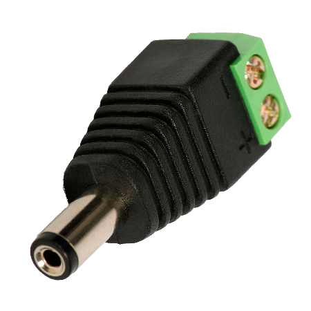 Гніздо живлення 2.1/5.5, пластик/гвинт Вінниця - фото 2