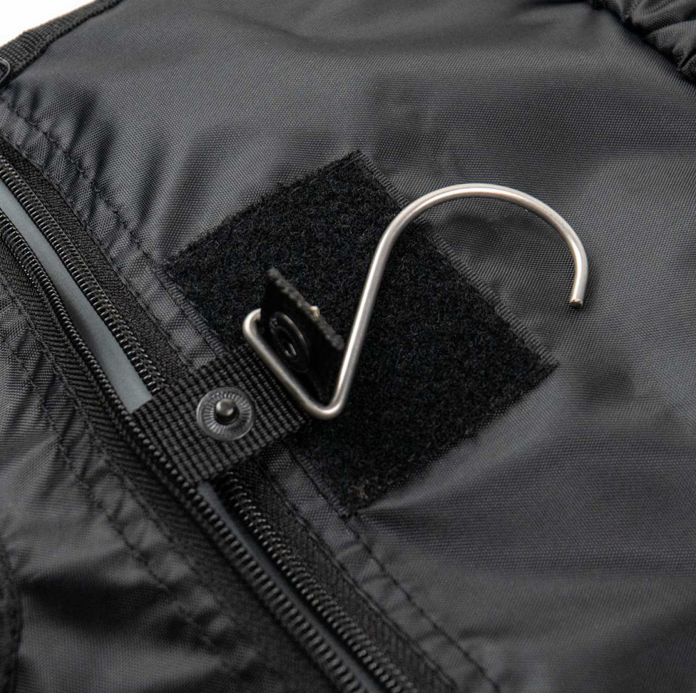 Крючок подвесной 7х4 см из нержавеющей стали для ременной ленты Сумы - изображение 3