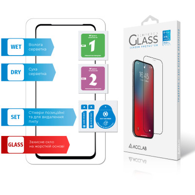 Скло захисне ACCLAB Full Glue Tecno Camon 18 Premier (1283126529177) Вінниця - фото 7