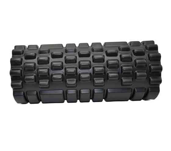 Масажний ролик (роллер) Power System PS-4050 Fitness Foam Roller Black/Orange (33x15см.) Луцьк