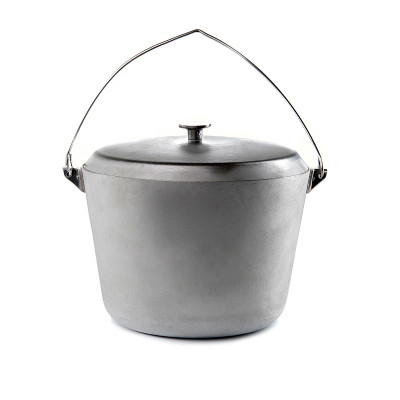 Котел туристический СИЛА алюмінієвий з кришкою та дужкою 12л (960474) Винница - изображение 1