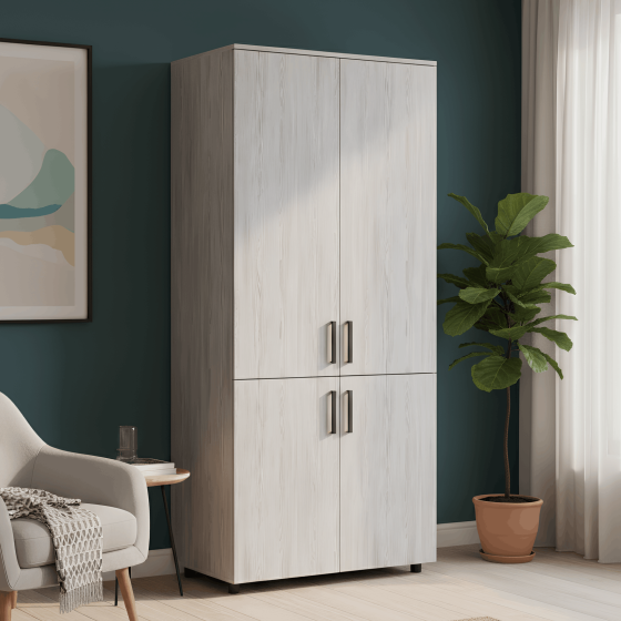Шафа для одягу Doros Торн Сосна Натті 2 ДСП (полиці) 90х51.6х200 (DRS-012074) Львів